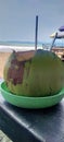 Take some fresh coconut water