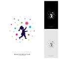 Take a Star Logo Design Template Vector. Reaching Stars Logo Concepts. Creative Symbol - Vector