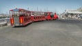 Take a tram ride at Arricife de Lanzarote