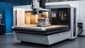 crafting precision: a visual odyssey of 4-axis and 5-axis CNC machines. AI generated