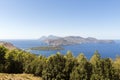 Seascapes of The Vulcano Island (Aeolian Islands) in Lipari, Messina Province, Sicily, Italy.