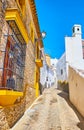 Take a walk in old Arcos, Spain Royalty Free Stock Photo