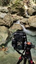 Take a waterfall by Fujifilm camera