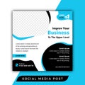 take your business next level social media post template