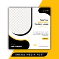 take your business next level social media post template