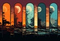 Grungy Surf Banners - Unleash Your Creative Vibe!