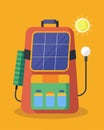 Take your tech game to the next level with this innovative backpack that allows you to harness the power of the sun for