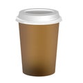 Takeaway coffee cup