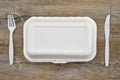 Takeaway Food Container Royalty Free Stock Photo