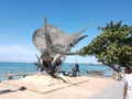 Sword fish statue in Ao Nang Beach, Krabi, Thailand