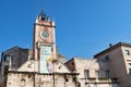 City Sentinel Clock Tower, in Zadar Old Town, Croatia.
