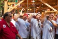 Dance of the Giglio Society of East Harlem Italian Festival New York City Royalty Free Stock Photo