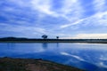 An enchanting dawn scenery by the side of jingpo lake 2