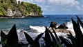 Twin Rocks in Onomea Bay, Hawaii