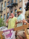 The band on the Giglio in East Harlem