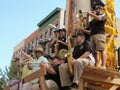 The band on the Giglio in East Harlem