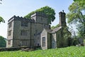 North Lees Hall, near Stannage Edge, in Haversage. Royalty Free Stock Photo