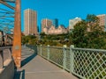 Panoramic view of downtown Edmonton, Alberta, Canada