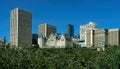 Panoramic view of downtown Edmonton, Alberta, Canada
