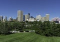 Panoramic view of downtown Edmonton, Alberta, Canada