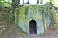 The Entrance to the Hermitage, Sneaton, North York Moors, England.