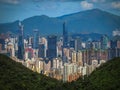 Shenzhen mountain in Tanglang Mountain Royalty Free Stock Photo