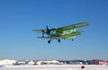 Takeoff biplane an-2