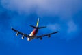 Takeoff Boeing 747-400 Asiana Cargo HL7420 Royalty Free Stock Photo