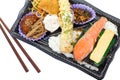 Takeout lunch box Royalty Free Stock Photo