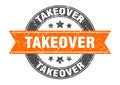 takeover stamp Royalty Free Stock Photo