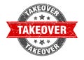 takeover stamp Royalty Free Stock Photo