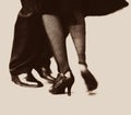 It takes two to tango Royalty Free Stock Photo