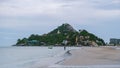 Takiab Beach Huahin Thailand, empty beach Thailand Huahin