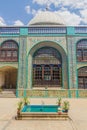 Takieh Mo'aven ol-Molk (Tekiye Moaven Al Molk) Hosseinieh shrine in Kermanshah, Ir Royalty Free Stock Photo