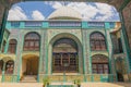 Takieh Mo'aven ol-Molk (Tekiye Moaven Al Molk) Hosseinieh shrine in Kermanshah, Ir Royalty Free Stock Photo