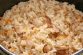 Takikomi gohan , japanese mixed rice Royalty Free Stock Photo