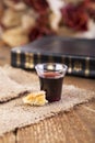 Taking Communion Royalty Free Stock Photo