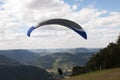 Taking off on Paragliding at Rio Grande do Sul, Brazil