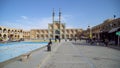 Takiyeh Amir Chaqmaq mosque, a prominent structure in Yazd, Iran