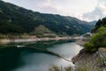 Lake Nakatsu just before Takizawa damn in Chichibu