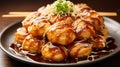 Takoyaki Japanese cuisine food savory balls