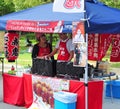 Takoyaki shop recommended by michelin guide Royalty Free Stock Photo