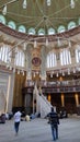 Taksim Mosque interior view in ISTANBUL, TURKEY Royalty Free Stock Photo