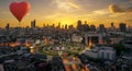 taksin monument Royalty Free Stock Photo