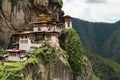 Taktsang Palphug Monastery (also known as The Tiger nest) , Paro, Bhutan Royalty Free Stock Photo