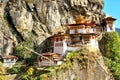 Taktshang Goemba or Tiger`s nest monastery, Paro, Bhutan