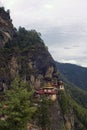 Taktshang Goemba(Tigers Nest Monastery), Bhutan, in a mountain c