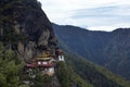 Taktshang Goemba(Tigers Nest Monastery), Bhutan, in a mountain c