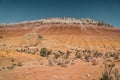 Takyr in Aktau white mountains in Altyn-Emel National Park, Kazakhstan