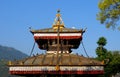 Tal Barahi Temple in Pokhara Nepal, Royalty Free Stock Photo